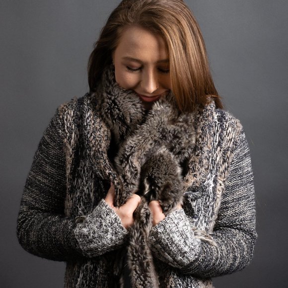 Fur Scarf - Picture 1 of 9